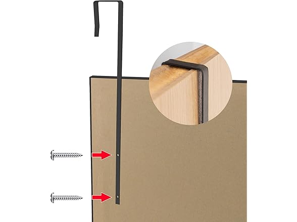 Trvone Over The Door Mirror, 43" x 16"