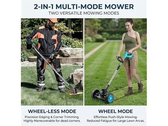Cordless 21V 3-in-1 Weed Wacker