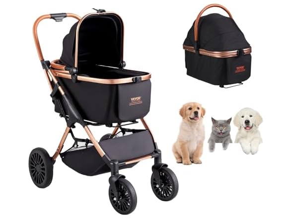VEVOR Pet Stroller - 66 LB MAX