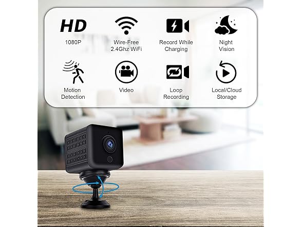 Adidido Mini Spy Camera, HD 1080P