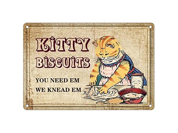 Jicht Funny Kitchen Retro Metal Tin Sign