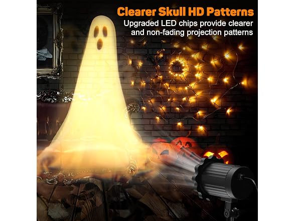 Nagudenfo Waterproof Ghost Projector