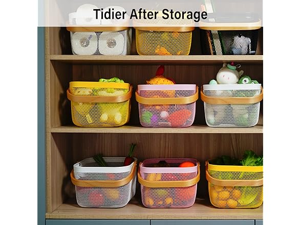 Metal Mesh Steel Harvest Basket