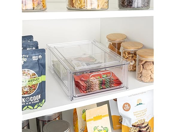 Smart Design Small Pull-Out Storage Bin