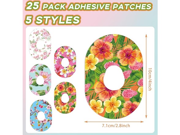 50Pc Glucose Monitor Protection Patches