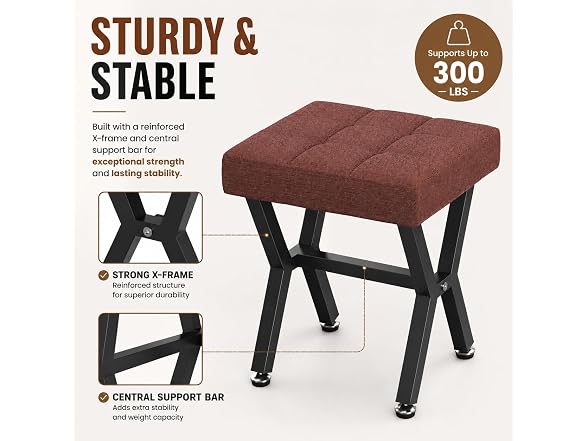 Small Footrest Ottoman -12"