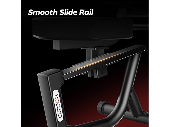 CURSOR FITNESS Recumbent Exercise Bike, Stationary Bikes for (Open Box)