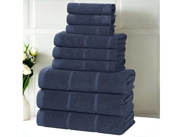 9 PC Navy Blue