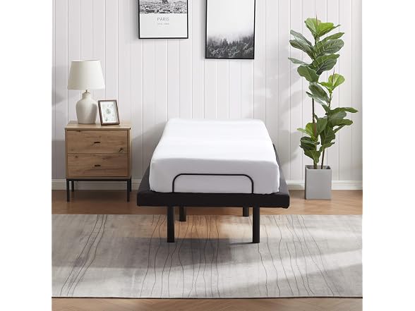 Nestl Adjustable Bed Frame Adjustable Massage Twin XL
