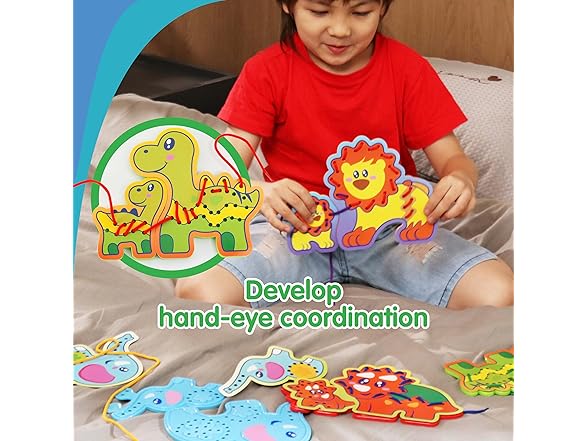 HAP-P-KID Montessori Animal Puzzle