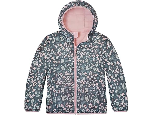Eddie Bauer Girls (L) Reversible Hooded Jacket