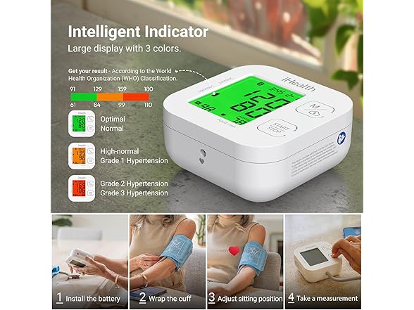 iHealth Smart Upper Arm Blood Pressure Monitor