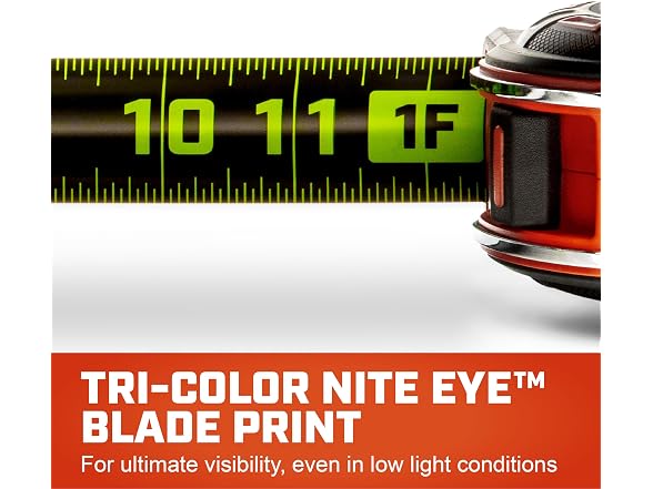 Lufkin LUFL1325B02 Lufkin 25ft SHOCKFORCE Tape L1