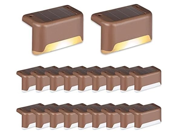 SOLPEX Solar Deck Lights 20 Pack