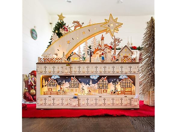 Best Choice Products Wooden Christm