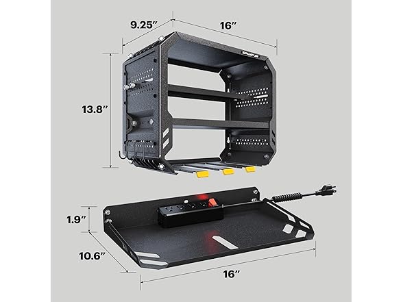 Power Tool Organizer Wall Mount