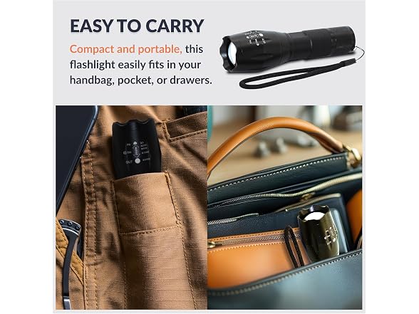 Newhouse Lighting High-Lumen Tactical Flashlight