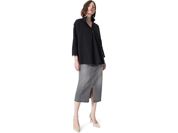 DEE Ocleppo Women Hailey Stand Collar Shirt