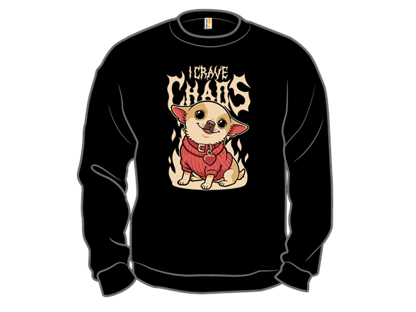 Chaos Cute Dog Fire