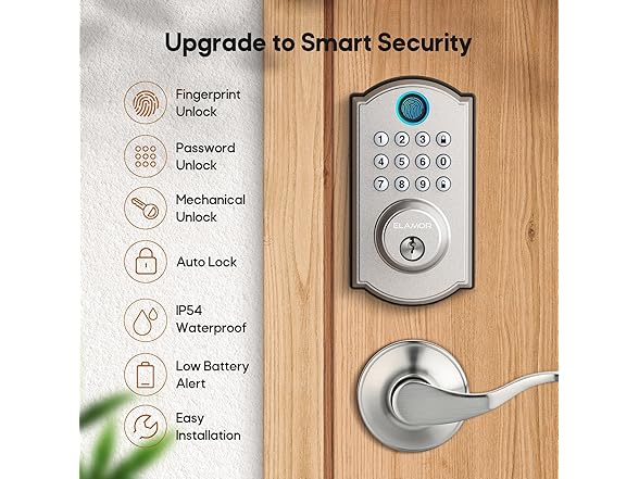 ELAMOR M19 SN Fingerprint Lock