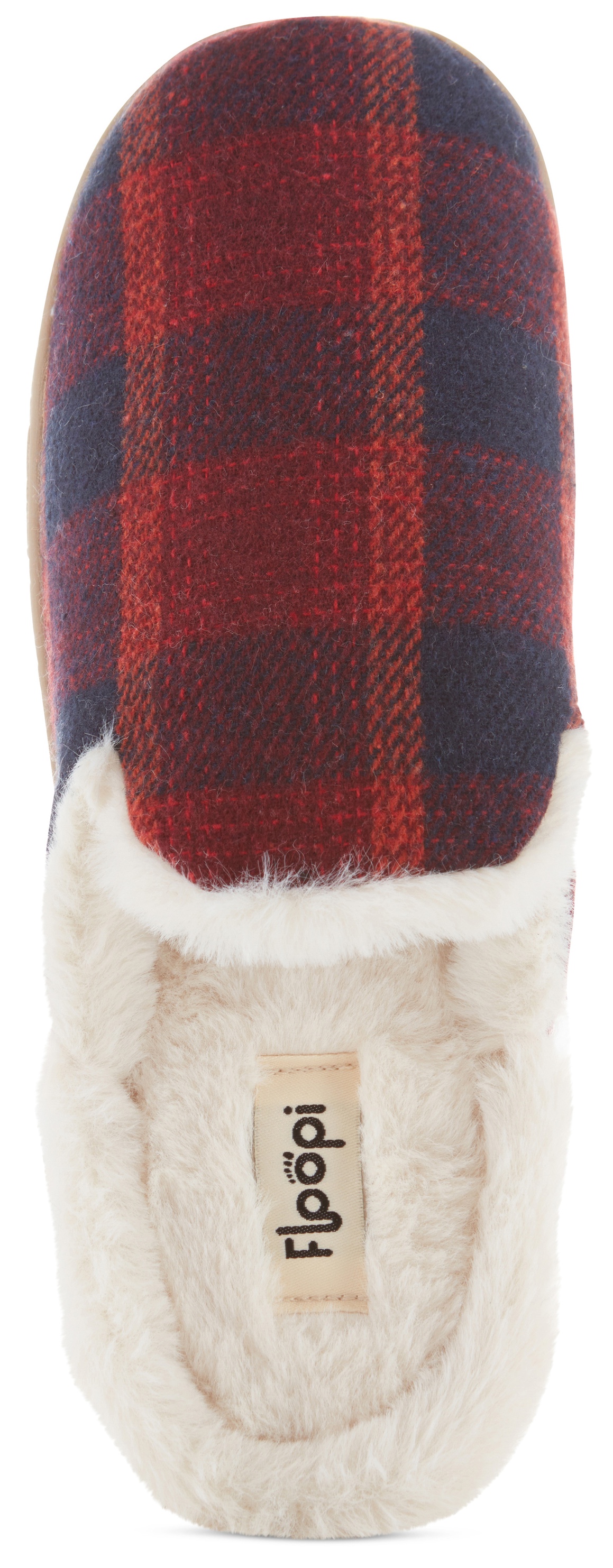 Floopi Womens Festive Plaid Slippers - Gallery 25