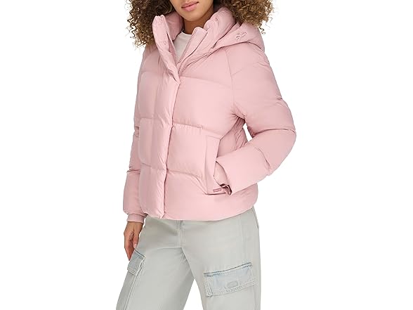 Levis Womens Cloud Puff Hooded Puffer