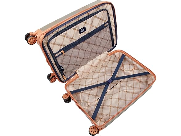 Dockers Hooper Hardside Expandable 8-Wheel Carry On Luggage, 20"