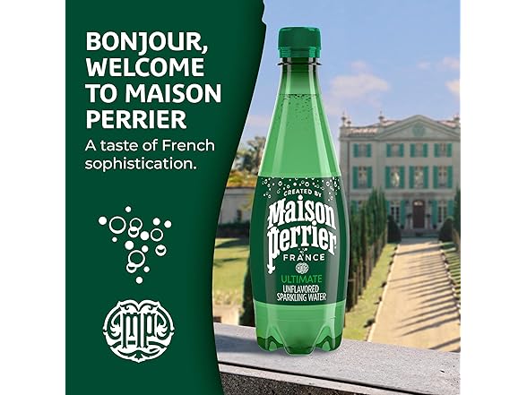 6Ct Maison Perrier Ultimate Sparkling Water, 16.9 oz.