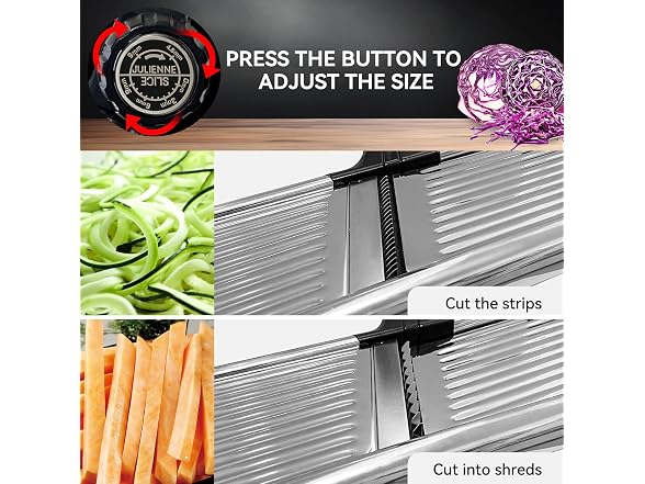 XAYCDEHN Adjustable Mandoline Slicer