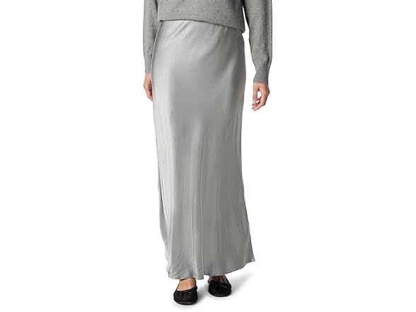 The Drop Women Alya Silky Slip Maxi Skirt