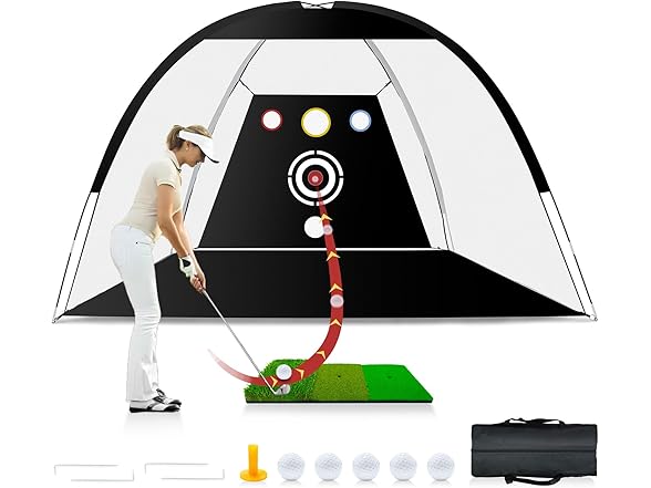 Golf Net - 10x7ft Golf Practice Net