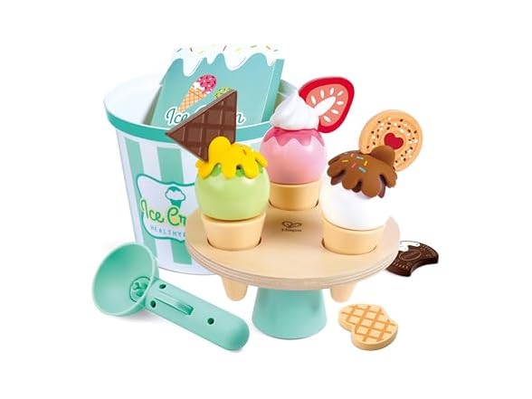 Hape Scoop & Serve Ice Cream Set