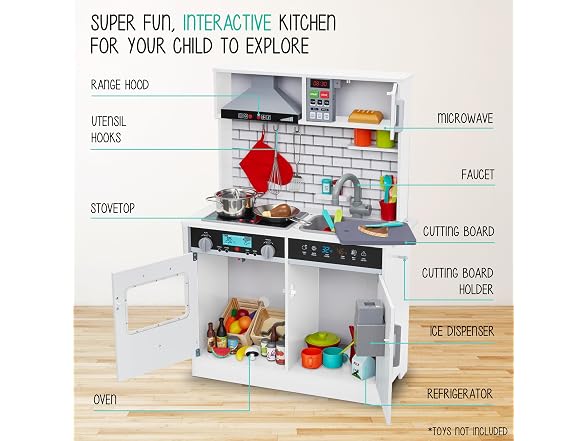 Small Kitchen Set White