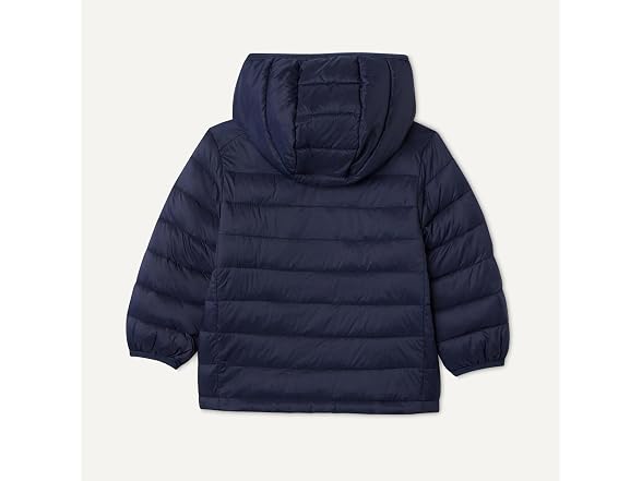 Amazon Essentials Hooded Puffer Jacket, Navy (XXL)