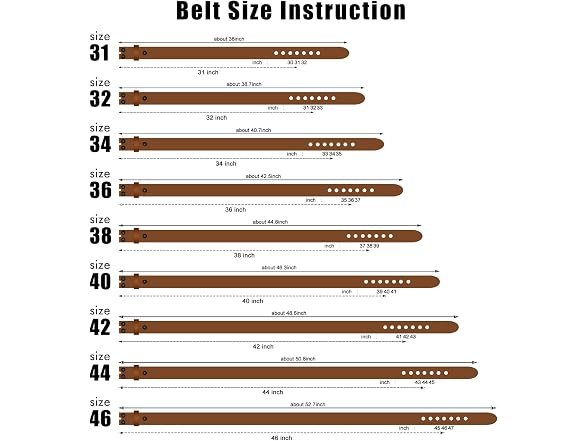 Npet Men (38) Leather Full Grain Style Belt