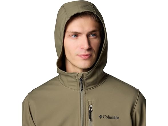 Columbia Mens Ascender II Hooded Rain Jacket (L)