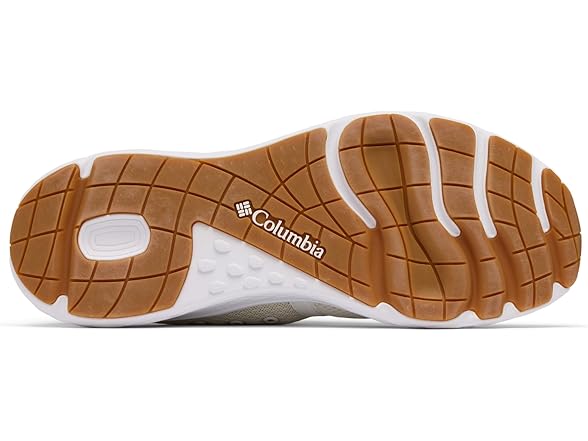 Columbia Mens PFG Slip On, Stone/Fossil, 14