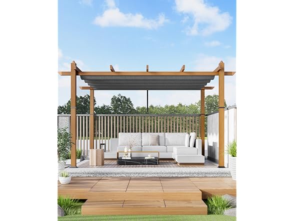 Garvee 10x13 ft Outdoor Pergola