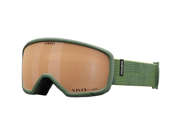 Hedge Green Linocut Strap with VIVID Copper Lens