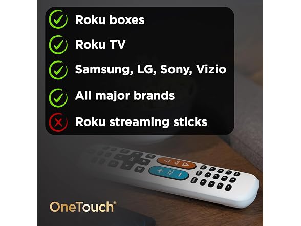 UltraPro BigEZ OneTouch Big Button Universal TV Remote