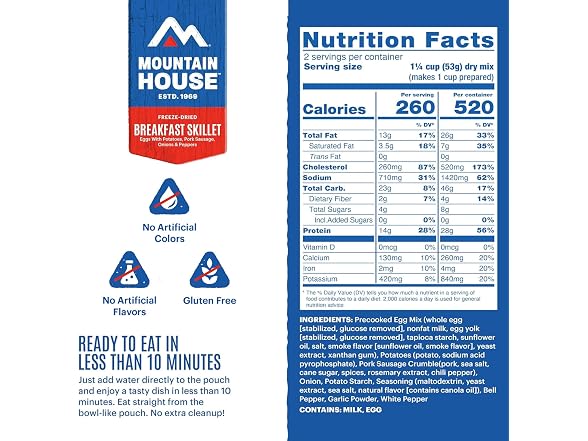 Mountain | House Freeze-Dried Breakfast