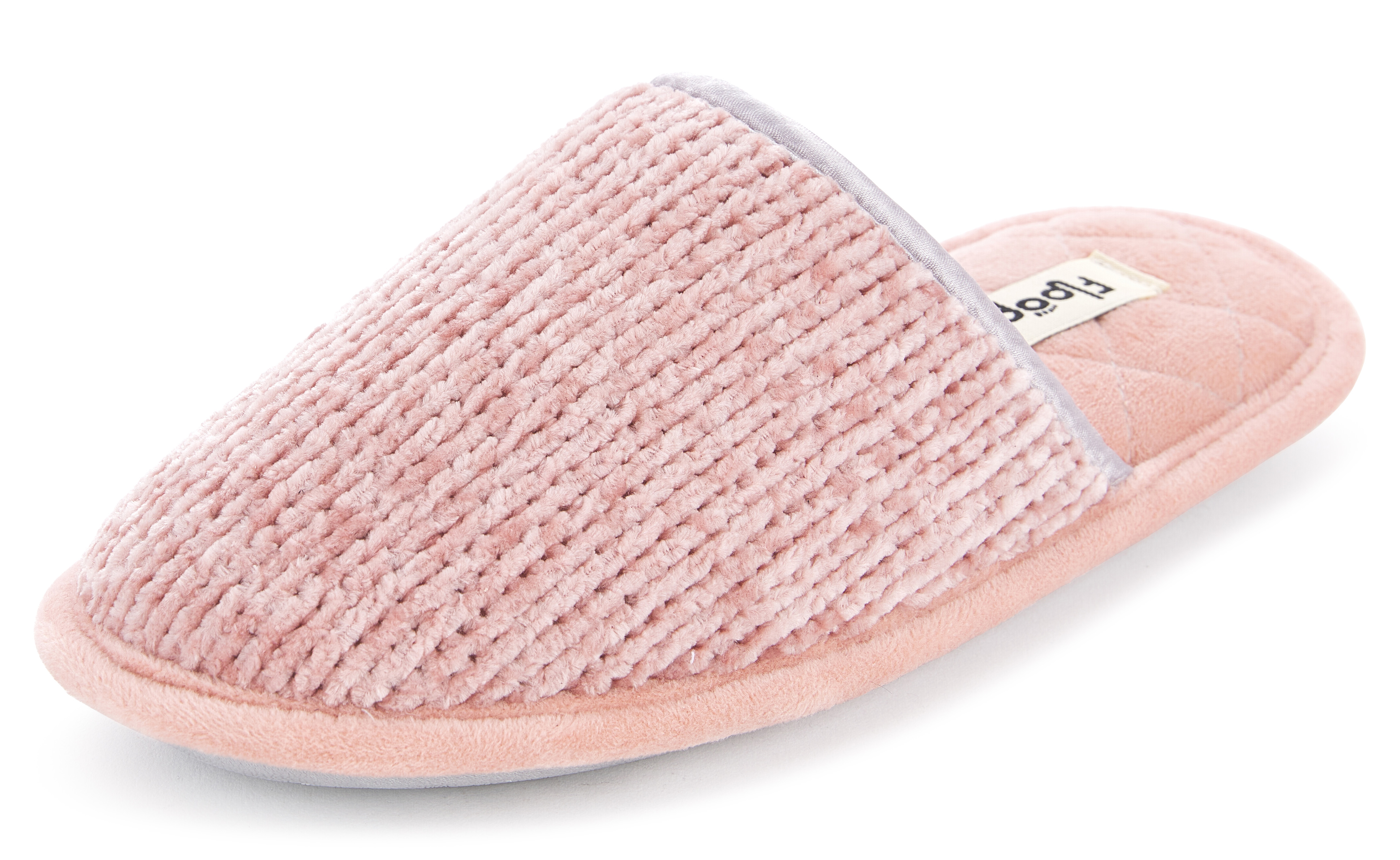 Floopi Womens Victoria Chenille Scuff Slippers - Gallery 21