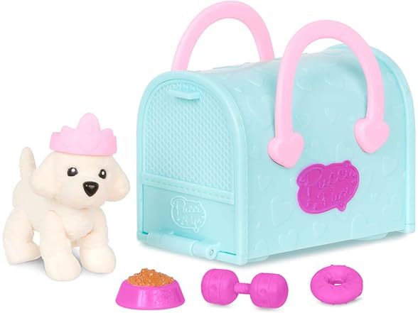 Pucci Pups - Collectible Puppy Set – 6 Toy Dogs