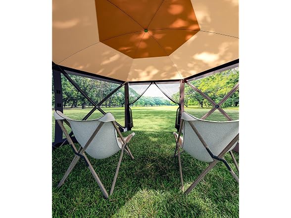 GarveeLife 12 x 12 Foot Portable Pop Up Camping - Gallery 3