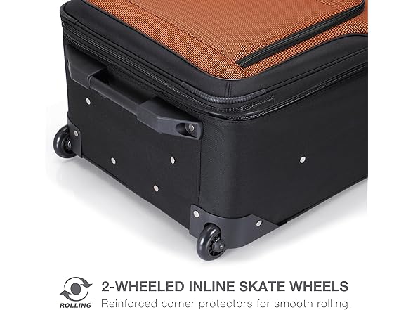 Travel Select Amsterdam Expandable Rolling Upright Luggage