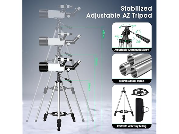 70mm Beginner Telescope Kit