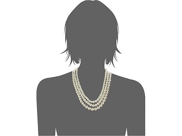 Anne Klein Womens GoldTone Blanc Pearl