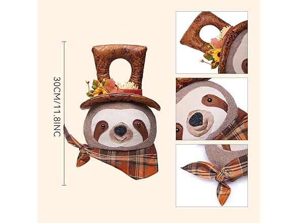 VOREFF Gnomes Fall Decorations for Door Hanger
