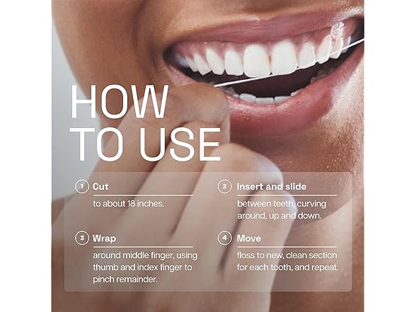 REACH Waxed Dental Floss, 