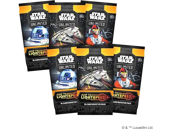 Asmodee Star Wars: Unlimited TCG Jump to Lightspeed Box